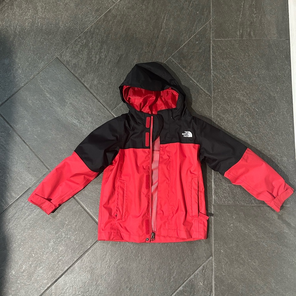 EUC The North Face Double jacket 4T
